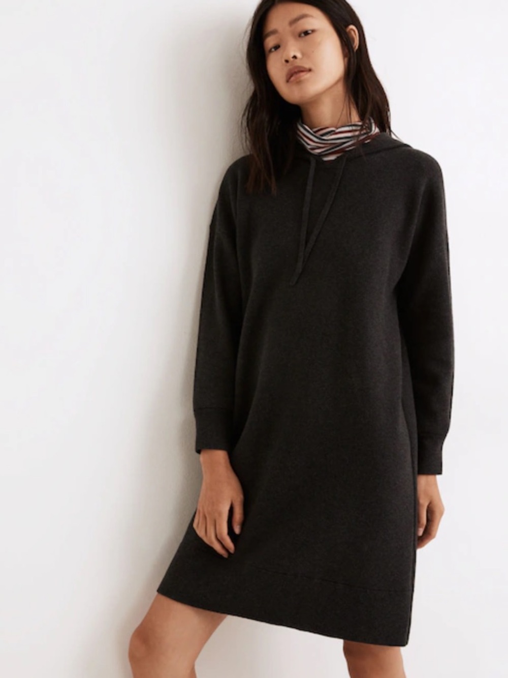 Madewell Hoodie Sweater Dress Medium